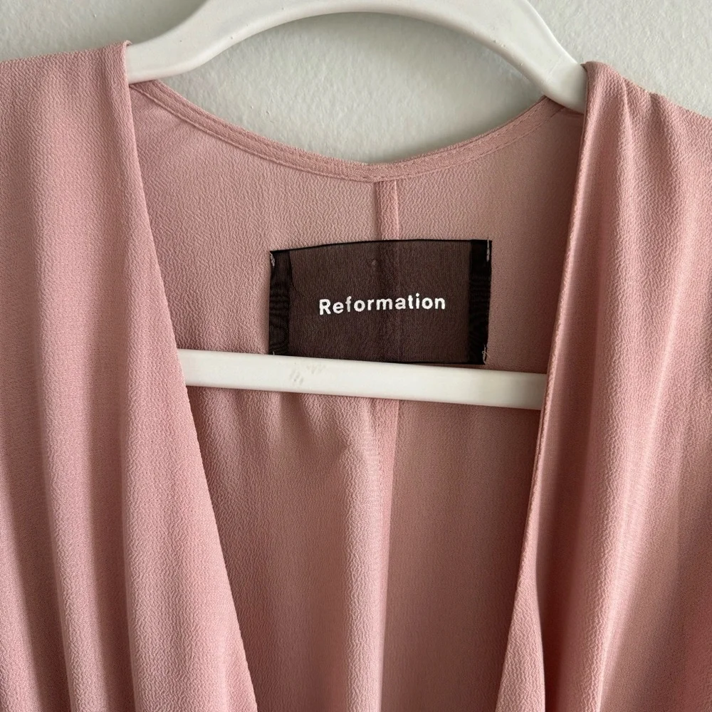 Reformation Winslow Blush Maxi Dress Size Small - Picture 10 of 17